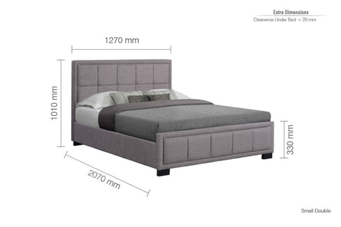 Hannover Fabric Bed